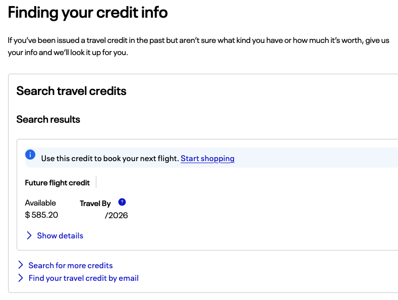 United Travel Credits, ユナイテッド航空 エコノミー 日程変更手数料無料