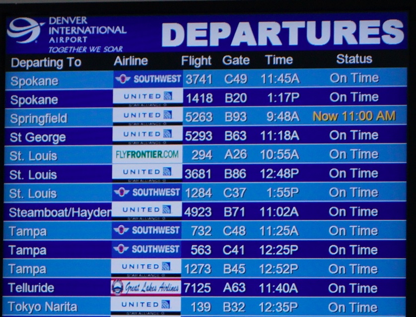 デンバー―成田直行便 初便出発前の祝賀会（2013年6月10日）