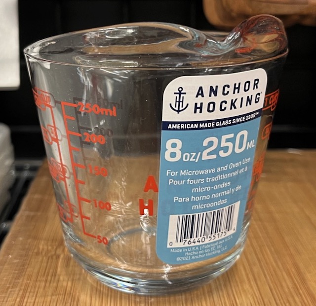 Anchor Hocking ガラス製計量カップ　