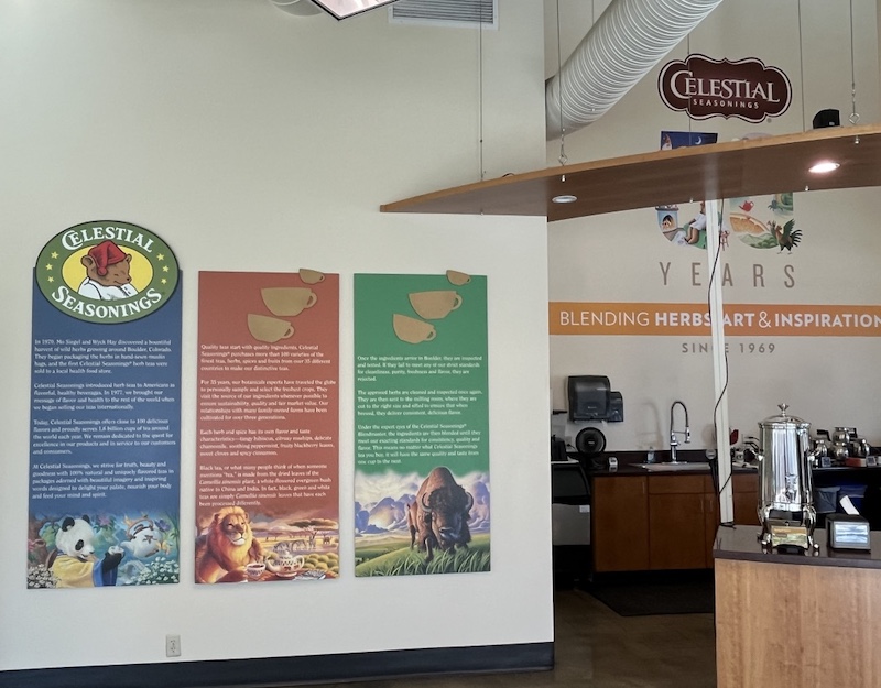 Celestial Seasonings（セレッシャル・シーズニングス）｜ボルダーの工場見学と無料試飲