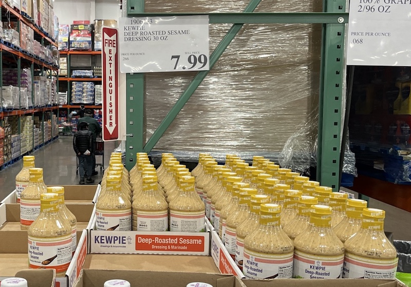キューピー 炒りごまドレッシング, アメリカのコスコ COSTCO (日本のコストコ)(March 2026)