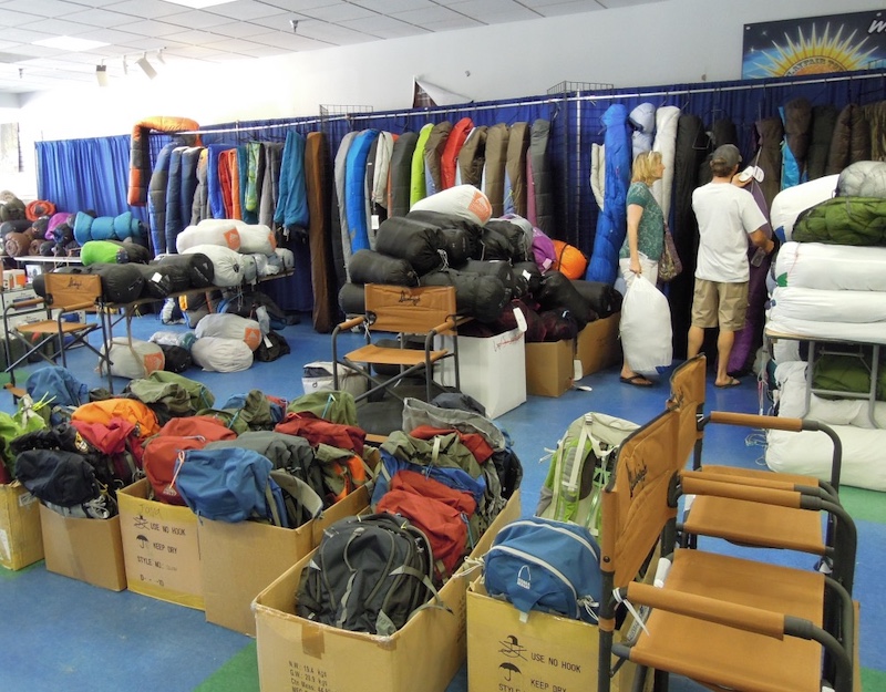 Outdoor Sample Sale コロラド州ボルダー (June 2012)